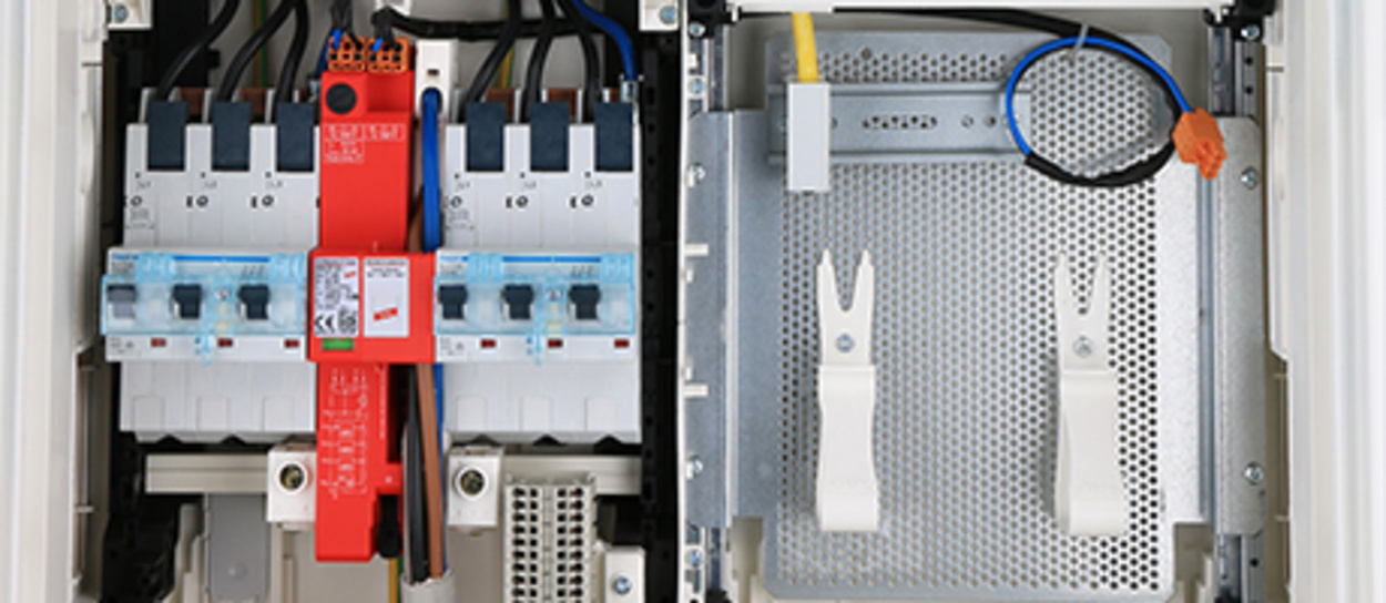 Hausanschluss, Zähler und Unterverteiler bei Elektrotechnik Matetschk in Colditz / OT Schönbach