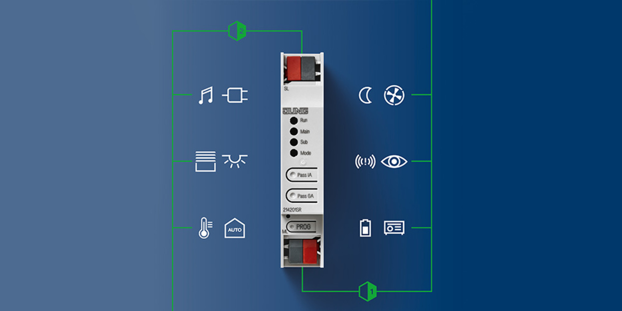 KNX Bereichs- und Linienkoppler bei Elektrotechnik Matetschk in Colditz / OT Schönbach