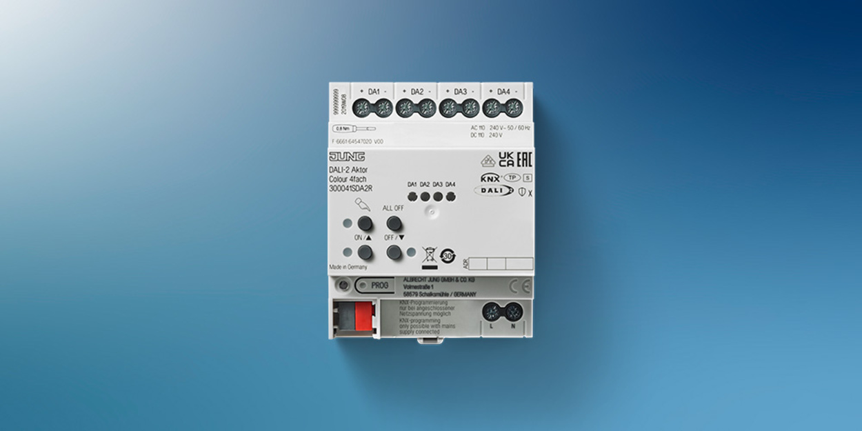 KNX DALI 2 Gateway Colour bei Elektrotechnik Matetschk in Colditz / OT Schönbach